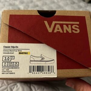 Classic Slip On Vans toddler size 3T